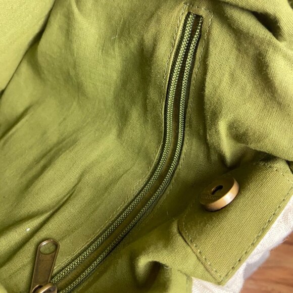 NWOT Canvas Tote Bag Shoulder - Picture 10 of 11
